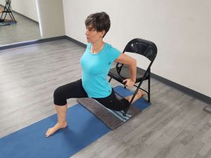 virabhadrasana-I
