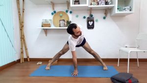 parivrtta-prasaritta-padottanasana