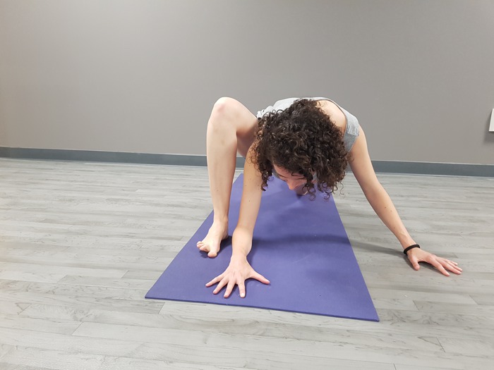 trabajamos en la flexibilidad de las caderas