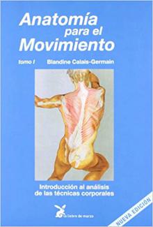 anatomia para el movimiento de Blandine Calais