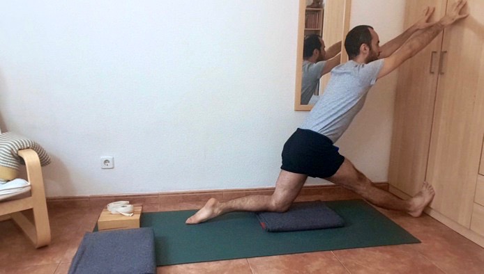 parsvottanasana preparativa