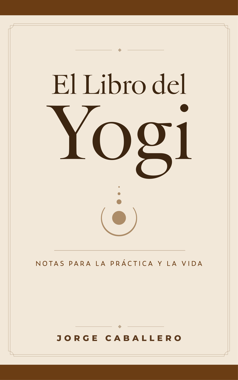Portada de El libro del Yogi, de Jorge Caballero